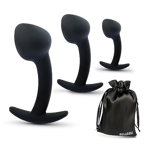 BEWISH Sex Toy Skin Friendly Silicone Anal Plug Palline Anali Stimolano il Punto G Dildos Erotici Giocattoli Erotici del Sesso S M L Set di Palline Anali per Donne e Uomini