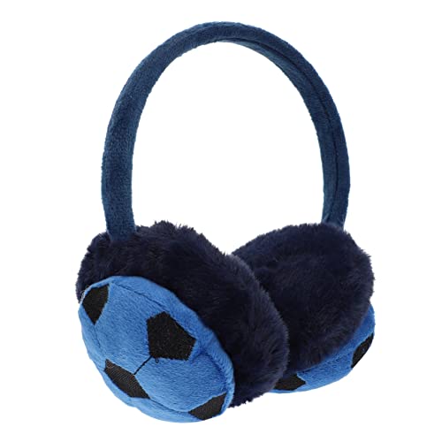 NOLITOY 1Pc Soccer Shaped Earmuff Comfortable Ear for Boys Winter Ear Warmers Cozy and Stylish Ear Protection Cover for Outdoor Use