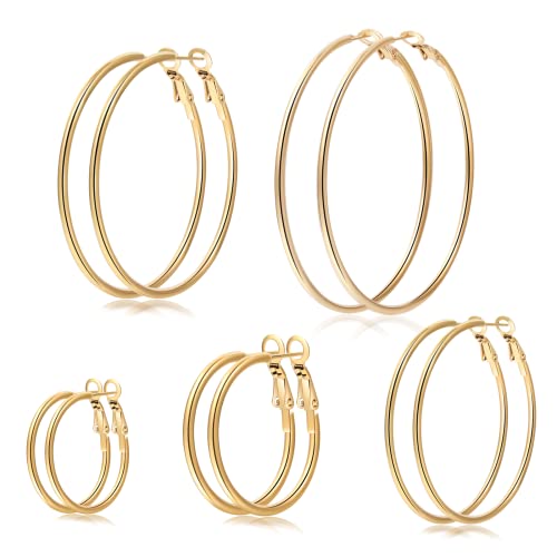 Boucles d'oreilles léger et grand format Senteria anti-irritation