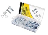 MAXCRAFT 7693 Bolt Nut and Washer Assortment, SAE, 330-Piece