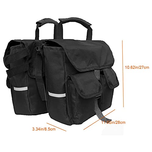 Bolsa de rack ciclismo SSDD evita caídas de objetos en rutas con soporte multifunción 4