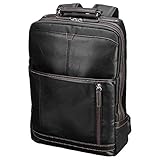 [ハクバ] Fineseed TOKYO ビジネスリュック BBP1609 A4サイズ対応 16インチPC対応 ダブルファスナー仕様の三方開閉タイプ 薄マチ仕様 通勤 普段使い ブラック