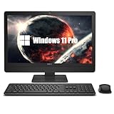 Dell Optiplex 3240 All-in-One Desktop Computer PC, con monitor da 21,5", Intel Core i3-6100, 8 GB RAM, SSD da 256 GB, WiFi, Bluetooth, tastiera QWERTY US Windows 11 Pro (ricondizionato)