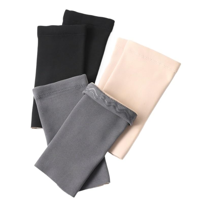 Thickened Fleece Knee Pads for Men Women Providing Warmth to Joints Long Tube Leg Protectors