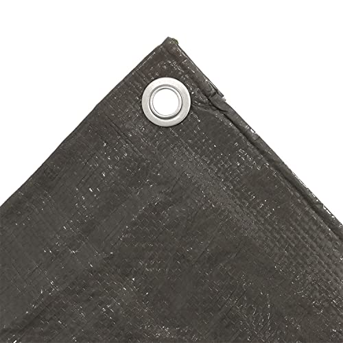 Sunnydaze-12-x-16-Foot-Plastic-Reversible-Heavy-Duty-Multipurpose-Tarp-Laminated-on-Both-Sides-Dark-Gray
