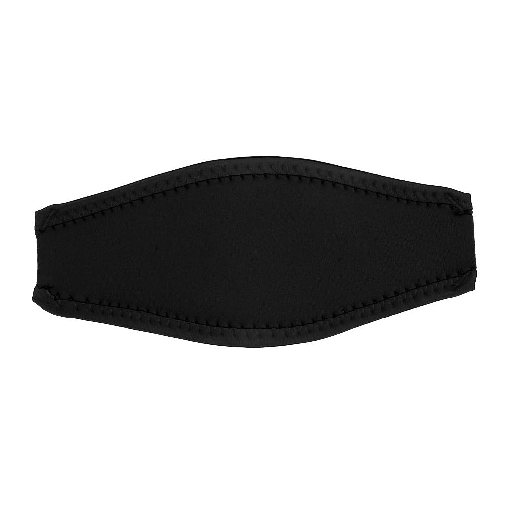 ujeavette UJEAVETTE® Scuba Diving Snorkel Mask Neoprene Cover Padded Protection Strap Black-picture-37