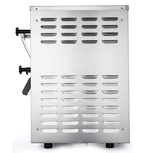Foto von VEVOR Speiseeisbereiter 16-20L /H kommerzielle Eismaschine 1400W Softeismaschine für Bars, Cafés, Milchtee Läden usw.
