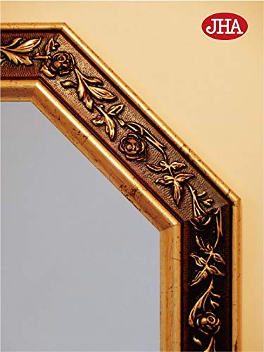 Amazon.co.jp: JHA イタリア製 アンティーク風水ミラー ローズ (ダーク