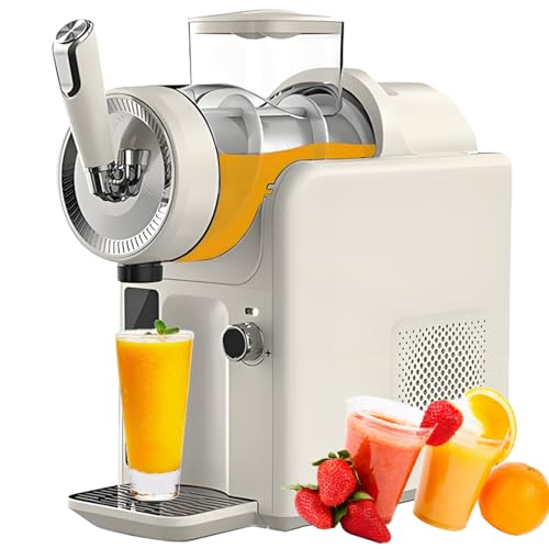 Générique Machine à granité Professionnelle avec 5 programmes prédéfinis, Nettoyage Automatique, 1,8 L de Glace pour Margarita, frappé, Milkshakes, Margarita,...
