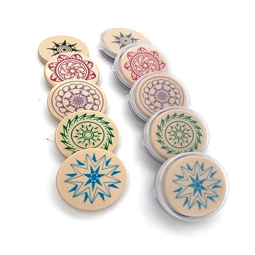 GoSpree Smooth Surface Carrom Striker | Excellent Re-Bounce | with Special Case | (Pack of 2 Piece) (Off-White) (B0CVL6DK8N) Amazon Price History, Amazon Price Tracker