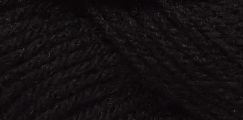 Image of OSWAL 100% Acrylic Wool Black 4 GMS Wool 4 ply Wool Ball Hand Knitting Wool /Art Craft Soft Fingering Crochet Hook Yarn- Art-AEBD