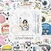 Eye Doctor Stickers-60Pcs Ophthalmologist Optometrist Waterproof Vinyl Decals for Cup Water Bottles Laptop Luggage Computer Mobile Phone Guitar Skateboard Decoration