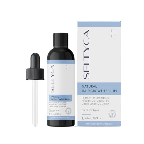 Image of Hair Growth Serum with Redensyl, Capixyl, Anagain, Procapil, Capilia Longa & Biotin | Lightweight Non-Greasy Hair Serum for Hair Fall Control & Thicker Looking Hair | For Men & Women | 60 ml