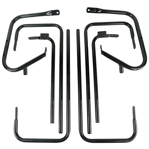 Soporte para guardabarros de alforjas para motos Harley miniatura 5