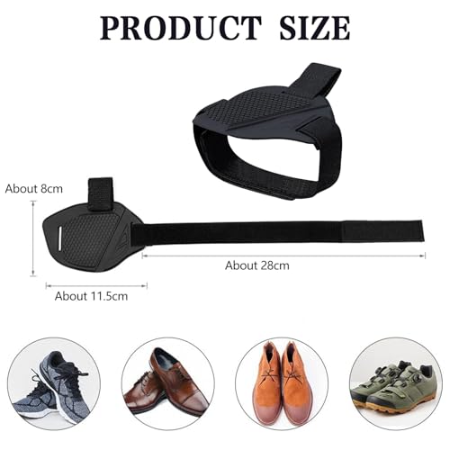 Abdeckung für Motorrad-Schalthebel, Motorrad Schuhschutz, Schuhschutz Motorrad, Motorrad Schuhe Schaltschutz, zum Schutz von Schuhen, Schutz für Motorradschuhe, Motorradzubehör, Schwarz