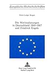 Die Marineplanungen in Deutschland 1860-1867 und Friedrich Engels (Europäische Hochschulschriften / European University Studies / Publications ... 3: Histoire et sciences auxiliaires, Band 72)