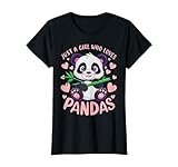 Just a Girl Who Loves Pandas Cute Panda T-Shirt