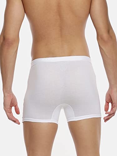 Image of RAMRAJ COTTON Men Cotton Trunks - Multicolor| Outer Elastic Waistband With Double Side Pockets