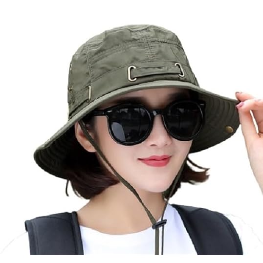 Alexvyan Round Polyester Hat Sun Visor Hats