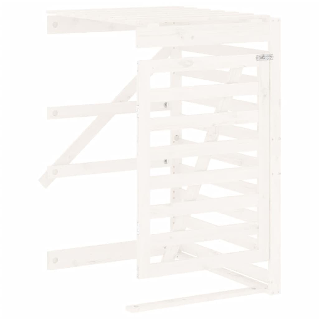 Extensión para cobertizo de Cubos de Basura Madera Pino,Casa y jardín,Productos del hogar,Accesorios para contenedores de residuos,Soportes para contenedores de residuos,15.92kg-825108