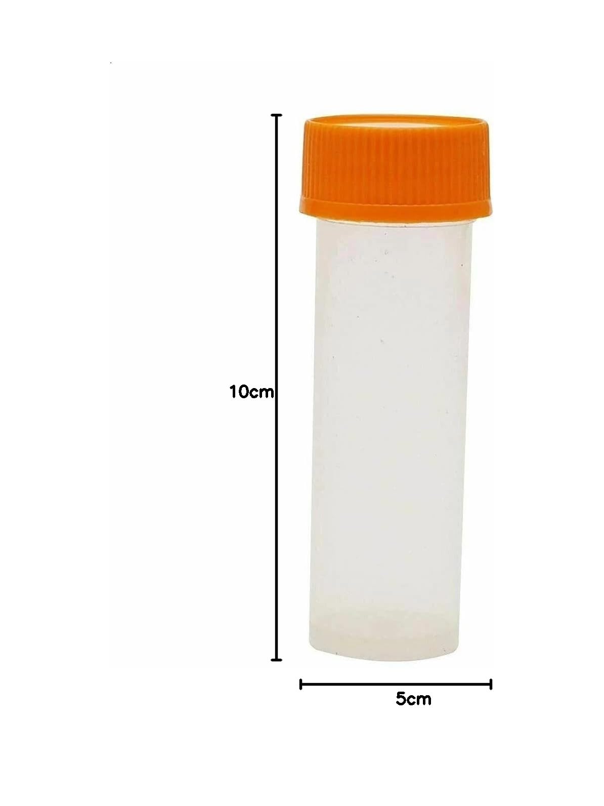 Leere homöopathische Plastikflasche aus unbehandeltem Kunststoff, 576 Stück