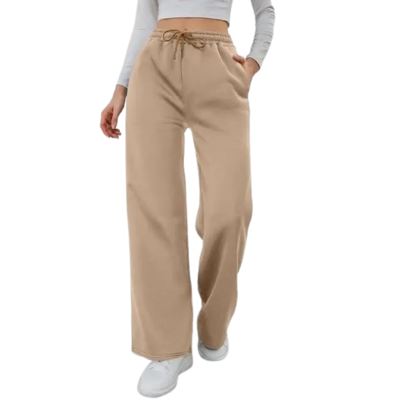 iknaa Women's Straight Fit Trousers | Soft Cotton Blend | Breathable & Lightweight-picture-20