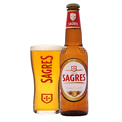 Sagres Cerveja Alc. 5.0% Vol. 12er Pack 330ml (3960ml) - Bier aus Portugal, Lager - 4