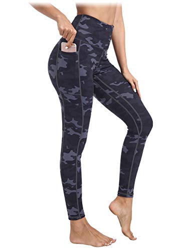 AY Pantalón Deportivo de Mujer Cintura Alta Control de Barriga Entrenamiento Running Fitness Estiramiento Yoga Legging y Pilates
