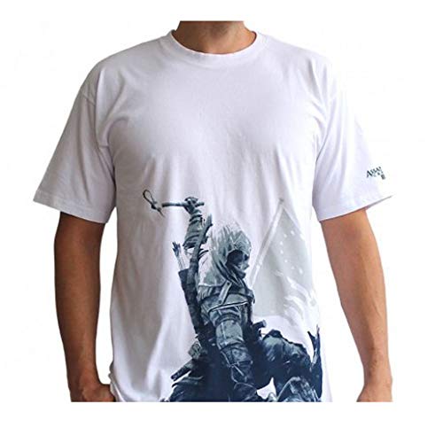 ABYstyle - ASSASSIN'S CREED - T-shirt - "ASC III Connor" - men - black (L)