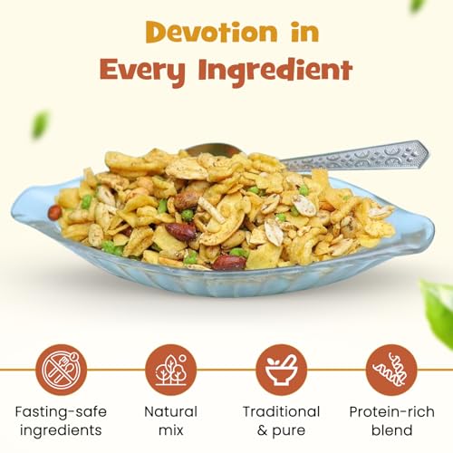 Image of Panchi Navratran Mixture Namkeen (150gm) Tasty Spicy and Savory Snack Mix Perfect for Festive Occasions and Daily Snacking Crunchy and Flavorful Indian Snack