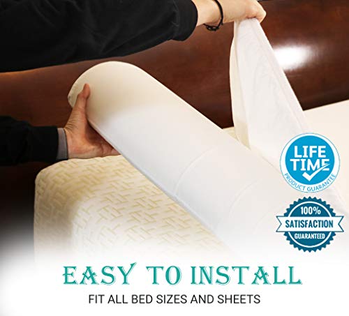 image for Jax and Piper Baby Company Toddler Bed Rail Bumper Foam Bed Edge for T