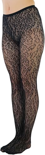 Image of ToBeInStyle Women's Vibrant Multicolor Animal Print Pantyhose Assorted Hosiery