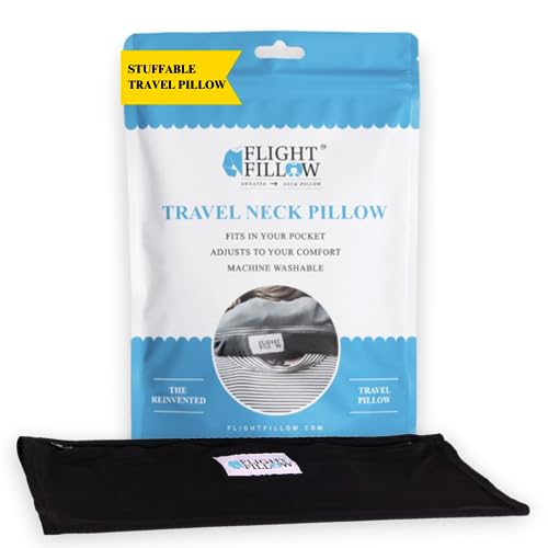 Almohada de viaje rellenable de algodón tamaño único miniatura 1