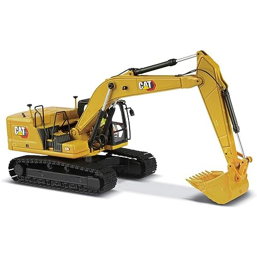 Diecast Masters 1:50 Caterpillar 330 Next Generation Hydraulic Excavator | High Line Series Cat Trucks & Construction Equipment Scale Model Collectible 85585