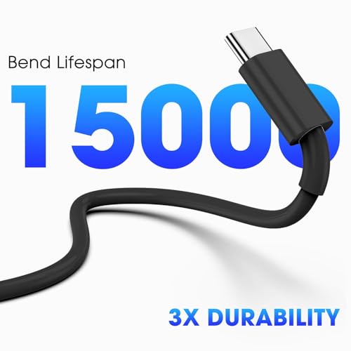 Image of GWINGS Motorola Original 68W Type C to C TurboPower Fast Charging Cable 1m for Moto Edge 70 Fusion 60 50 40 30 Ultra Neo Pro Razr Stylus and Moto G85, G84, G64, G62, G54, G45, G35, G05 (Moto Cable)
