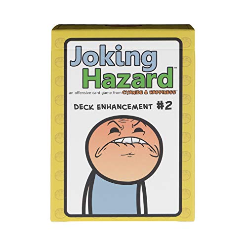 Image of Joking Hazard Deck Enhancement #2 - Expansion Pack for Fun Party Games by Cyanide & Happiness, 100 New Hilarious Comic Cards | Perfect for Game Night | Enhancement #2