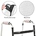 Luarisgur Easter Rabbit Walker Handle Cushions for Woman Walker Accessories Non-Slip Soft Walker Grips Hand Pad Accessories for Folding Walker Handle Pads Grips Adult Handicap Seniors 2 Pack