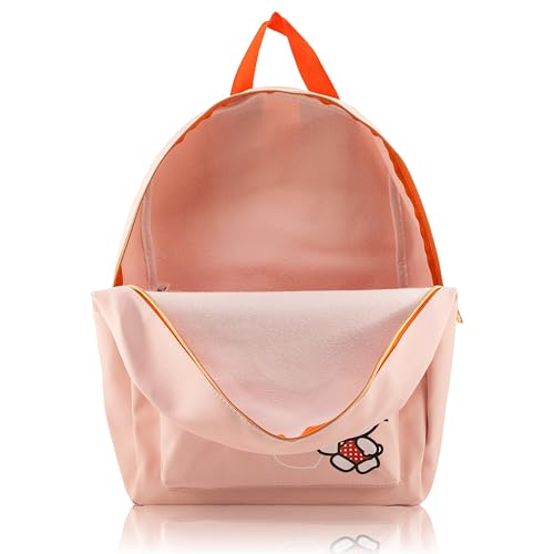 Image of Sanrio Hello Kitty Backpack for Women, Men, Unisex | Cute PU Leather Large Backpack Purse Shoulder Purse | Hello Kitty Bag and Accessories