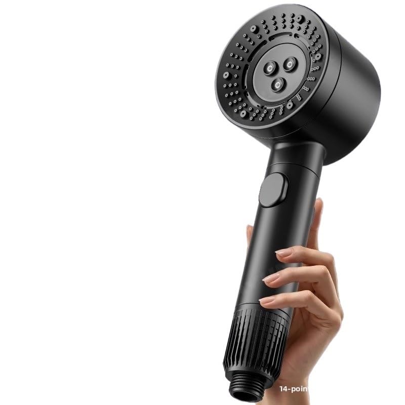 Pomme de douche 7 réglages Dual-Turbo VELORE jet haute pression
