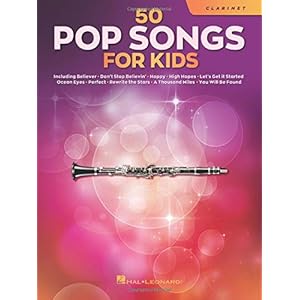 Pop Songs for Kids for Clarinet Paperback – January 1, 2021