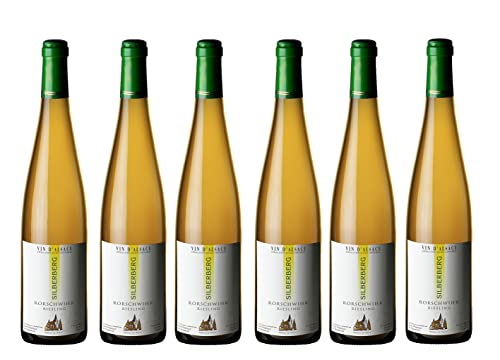 HUNAWIHR Riesling Silberberg Vin Blanc AOP Alsace 75cl - Lot de 6 Cover