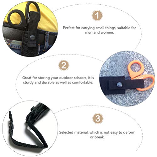EXCEART 3Pcs Tesouras Médicas Bolsa Bainha Ferramentas Manuais Tesoura Titular Saco De Armazenamento