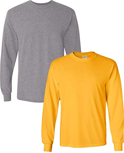 Image of Gildan Men's Ultra Cotton Long Sleeve T-shirt, Style G2400