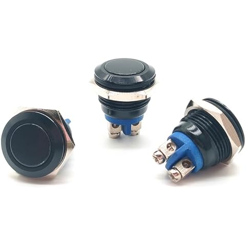 Switian 3 pcs Waterproof Push Button Switch Cover