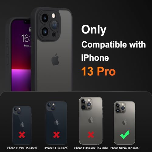 Mootobo for iPhone 13 Pro Case with Camera Lens Full Cover Protection - Image 2