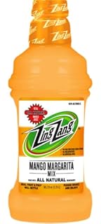 Zing Zang Mango Margarita Mix, Made With All Natural 3 Fruit Juice Blend, Non Alcoholic Cocktail Mixers, 1.75 Liter Bottle (Pack of 1) (B09M1T42R4)
