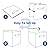 ShellKingdom Storage Bins, Foldable Fabric Storage Cubes And Cloth Organizer Drawer For Closet And Toys, 13 X 13 X 13 INCH, 2 Pack (Orange)