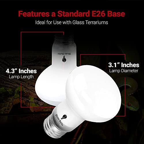 4 Pack 75Watt Basking Light For Reptile Heat Lamp