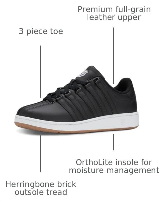 Image of K-Swiss Men's Classic VN Leather Sneaker