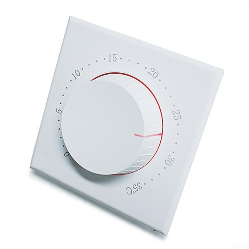 Termostato de calefacción PC+ABS, ignífugo, diseño robusto (1)